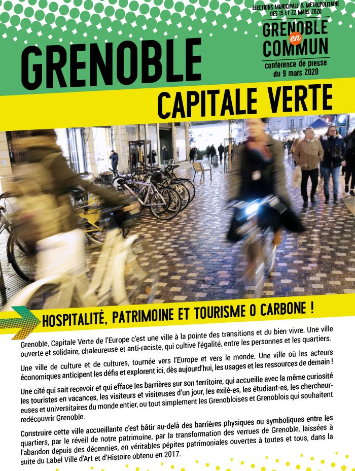 communiqué grenoble en commun