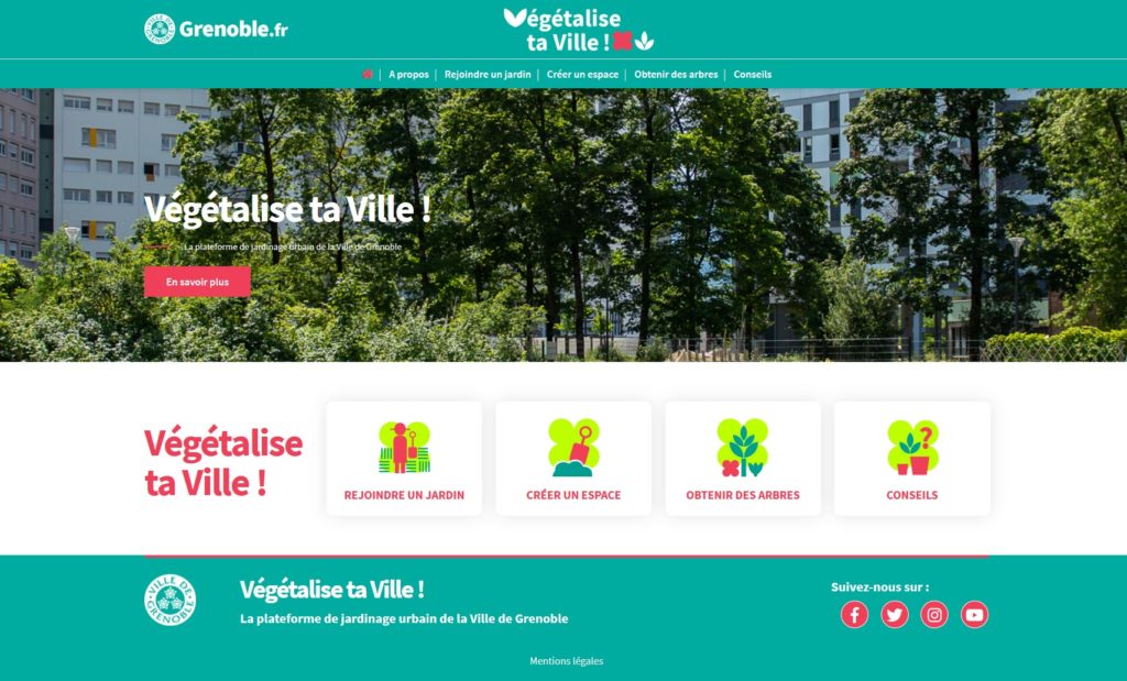 plateforme végétalise ta ville